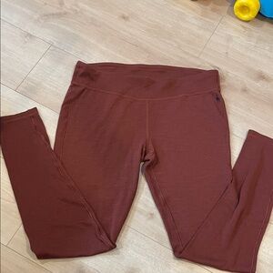Smartwool women’s brown Leggings XL
